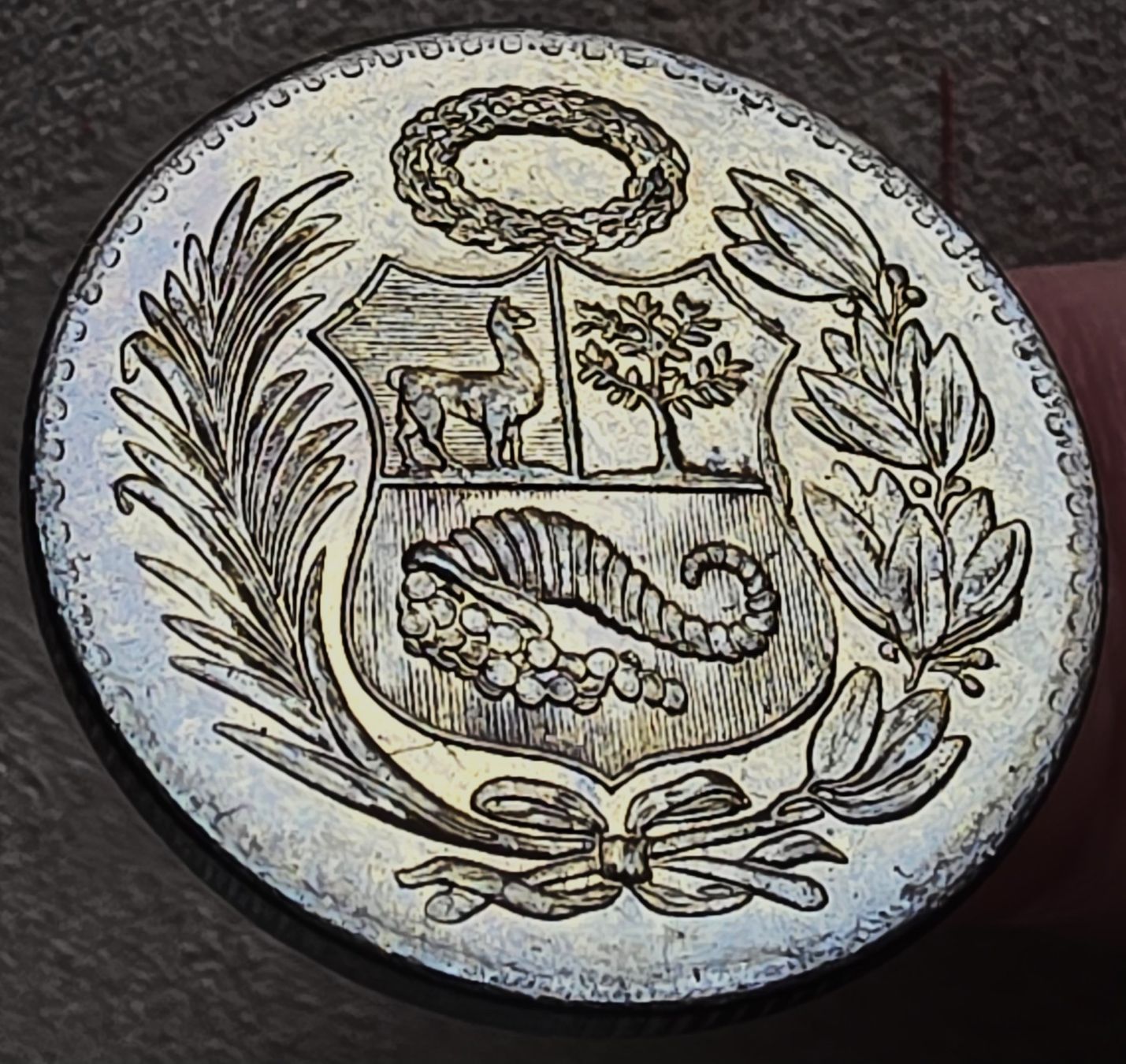Tutti le monete: PERU' 1/2 SOL DE ORO 1962 – Usato da Winterthur venduto da Creso70