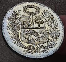 PERU' 1/2 SOL DE ORO 1962