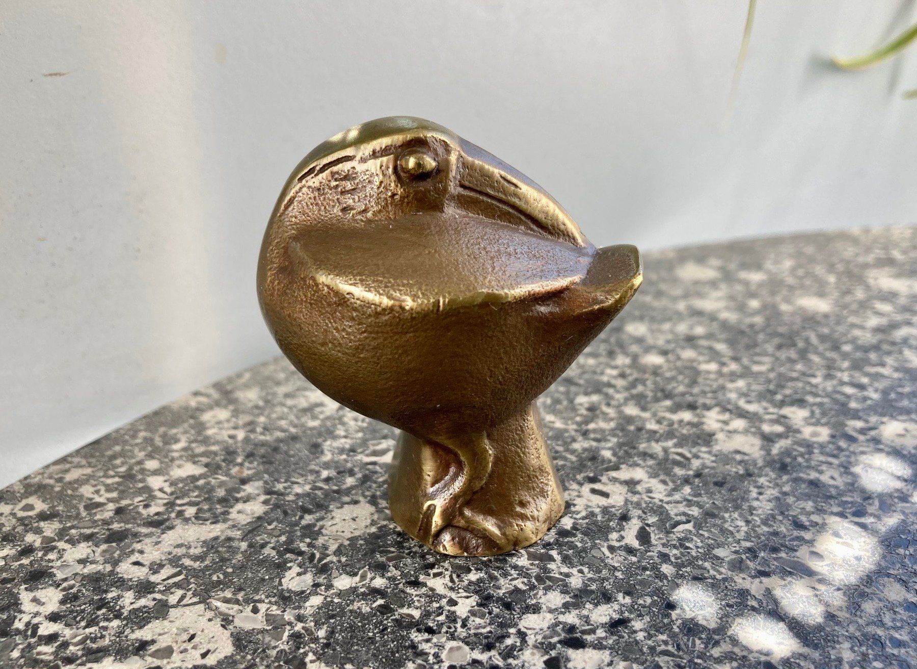 Bag Turgi Statuette: BAG Turgi Bronzefigur, Tukan – Usato da Zürich venduto da cornetto55 1