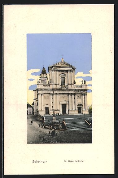 Cartoline postali: AK Solothurn, St. Ursus-Münster – Usato da Berlin venduto da bartko-reher