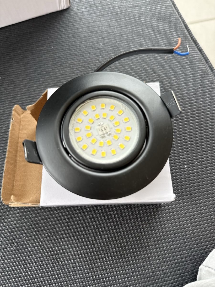 Lampadari & plafoniere: 20 Stk. LED Einbauspots schwarz matt – Nuovo (secondo la descrizione) da Mels venduto da kokusnussler 1