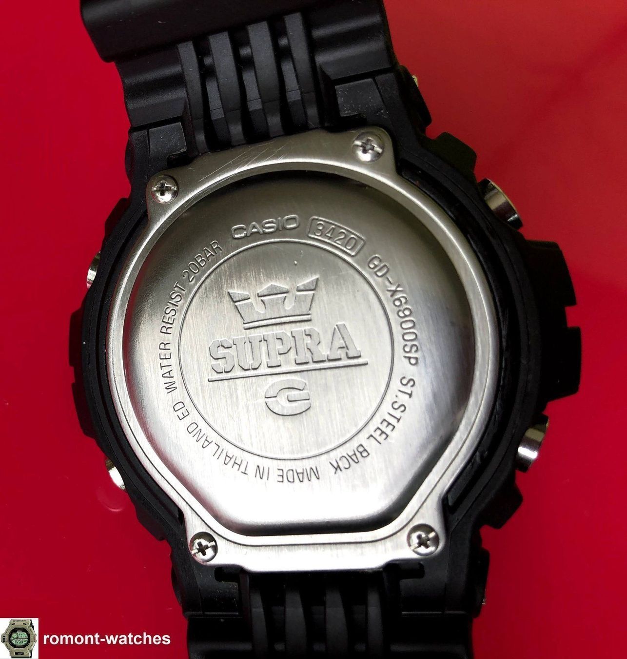 Casio Orologi: Casio G-Shock GD-X6900SP SUPRA – Usato da Romont FR venduto da heinz.ramseyer 5