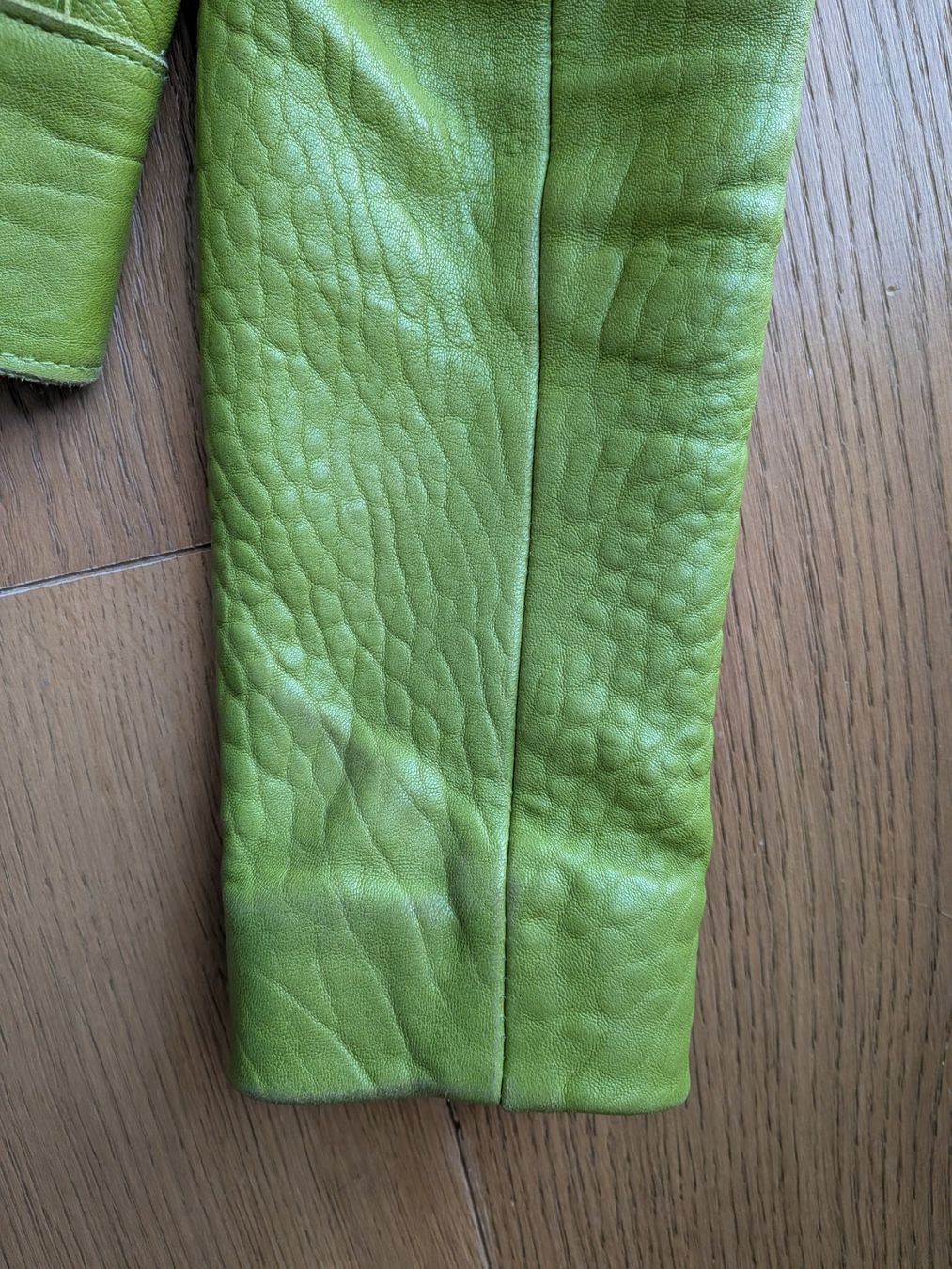 Giacche: Wunderschöne, grüne Carven Lederjacke – Usato da Zürich venduto da vdenisa1 5