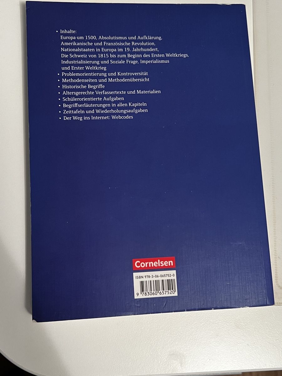Bücher: Schweizer Geschichtsbuch – Gebraucht aus Biel-Benken BL von edu_j8mz 1