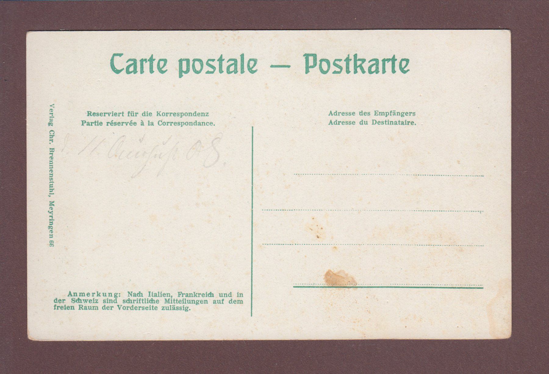 Cartoline postali: GRIMSEL - HOSPIZ - Finsteraarhorn – Usato da Pully venduto da nicecards 1