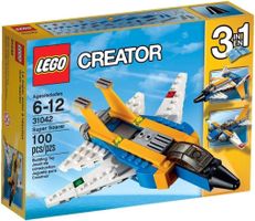 Lego Creator 31042: Düsenjet Flugzeug 3 in 1