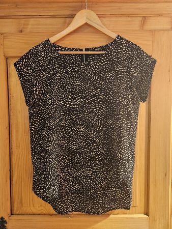 kurzärmlige Bluse