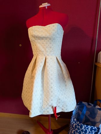 robe bustier nafnaf