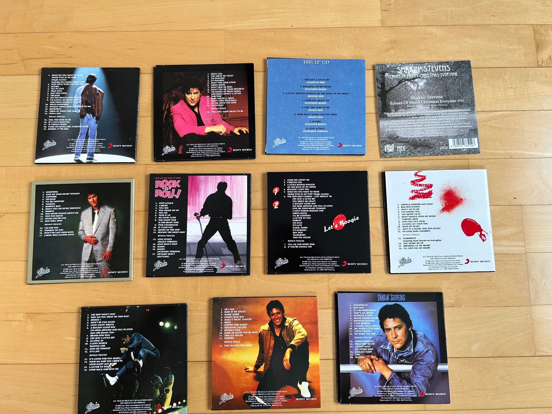 CD: 10 CD Box Shakin‘ Stevens Epic Masters – Usato da Erlinsbach venduto da Basi67 3
