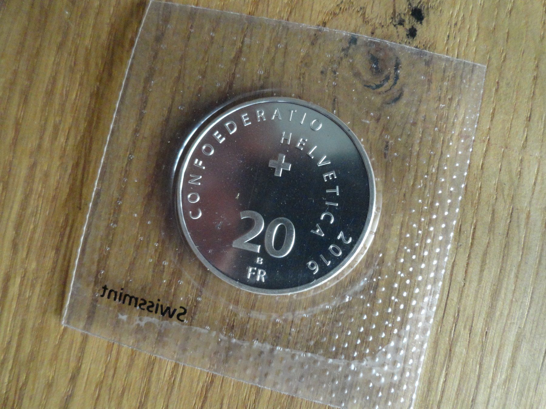Alle Münzen: 20 Fr. Sondermünze 2016 - Silber - Gottardo – Neu und originalverpackt aus Gerlafingen von Shiva_74 5