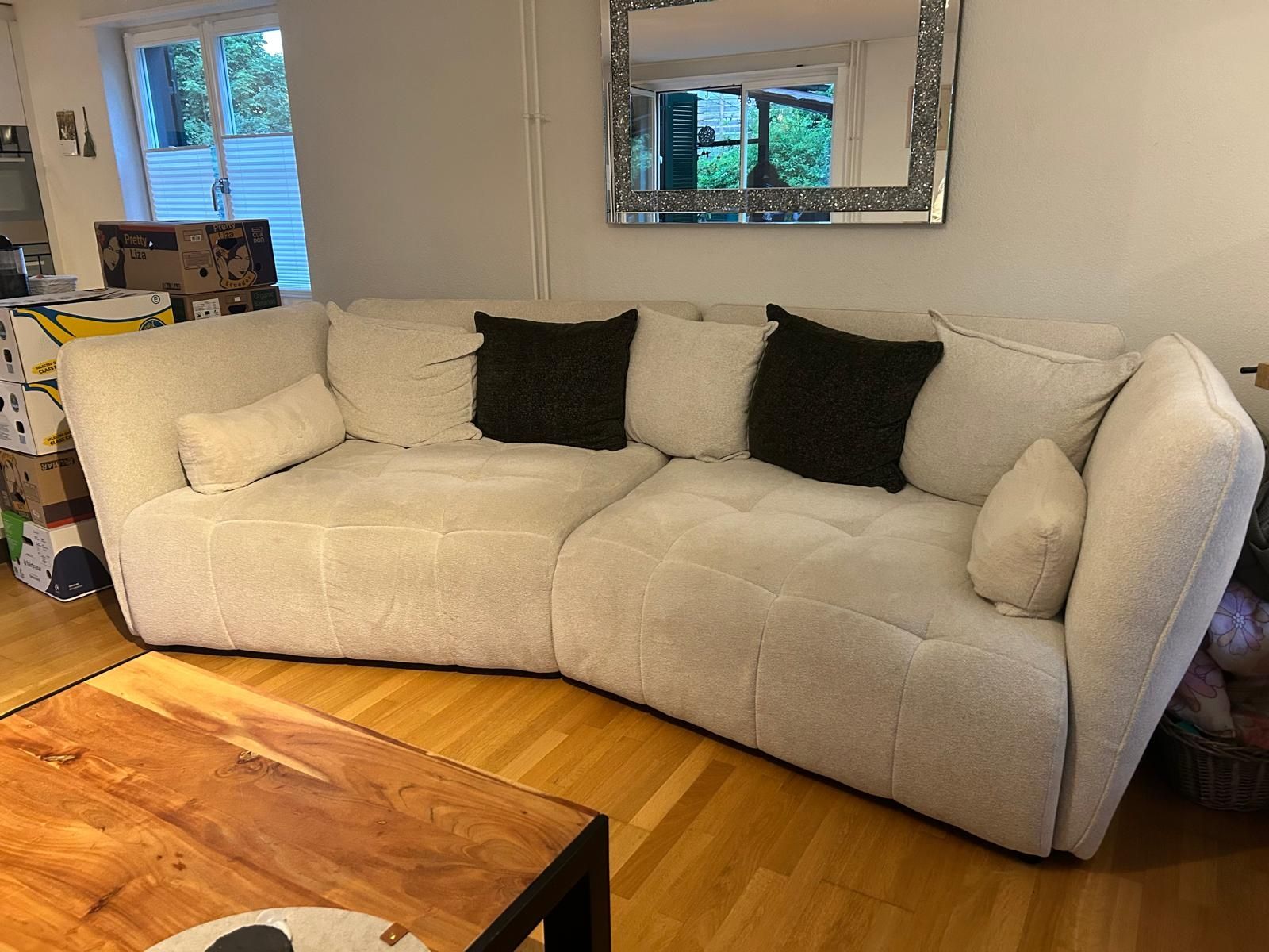 Mömax Divani: Sofa Creme – Nuovo (secondo la descrizione) da Zürich venduto da ale_drb2 2