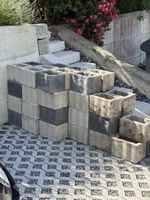 Beton Hohlblocksteine für Gartenbau ca. 52 Stk
