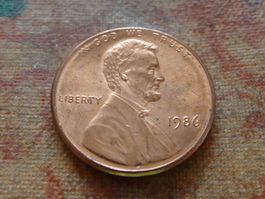 USA 1 cent 1986