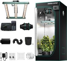 Growzelt Komplettset 80x80x160 cm Smart FC1500