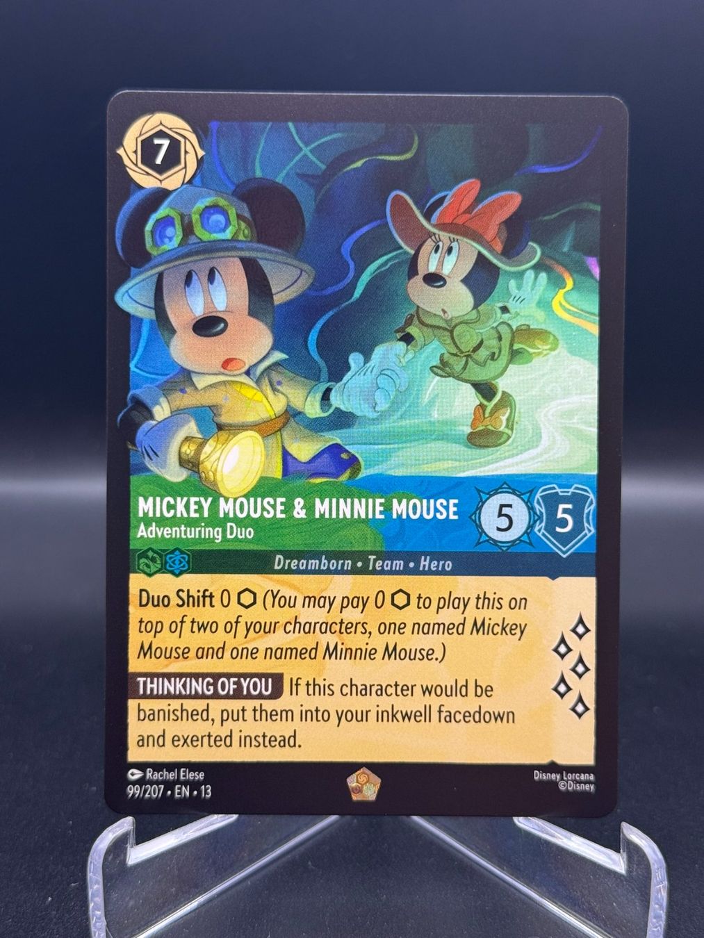 Disney Carte collezionabili: Mickey Mouse & Minnie Mouse - Adventuring Duo (V.1) - 99/207 – Usato da Birmensdorf ZH venduto da SnorlaxMail