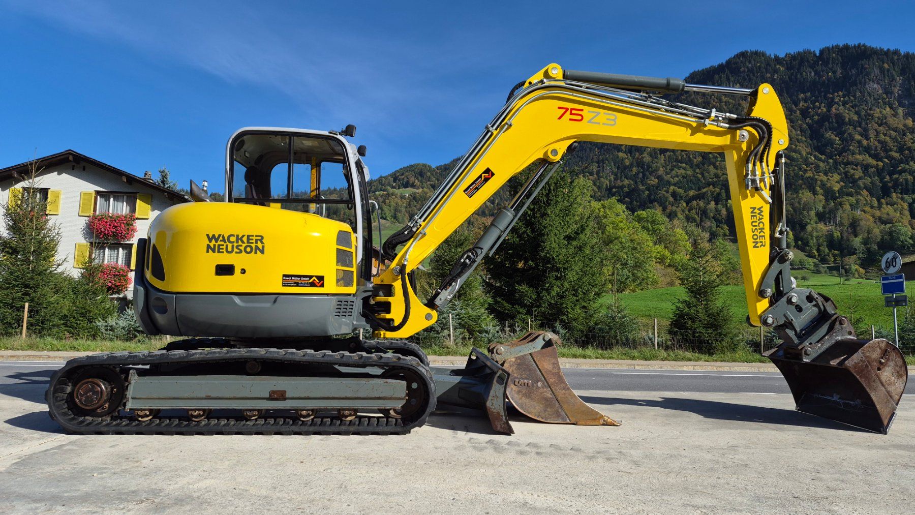 Wacker Neuson Bagger: Bagger Raupenbagger Wacker Neuson 75Z3 Ab Service – Gebraucht aus Schüpfheim von grischa01 2