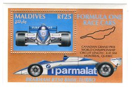 Block "Formel 1". Malediven.
