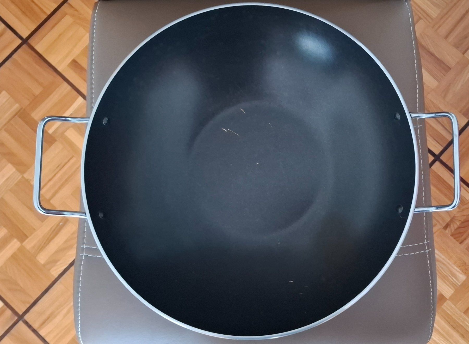 Padelle: Wok avec couvercle/Wok mit Deckel – Usato da MOUTIER venduto da Anto21 1
