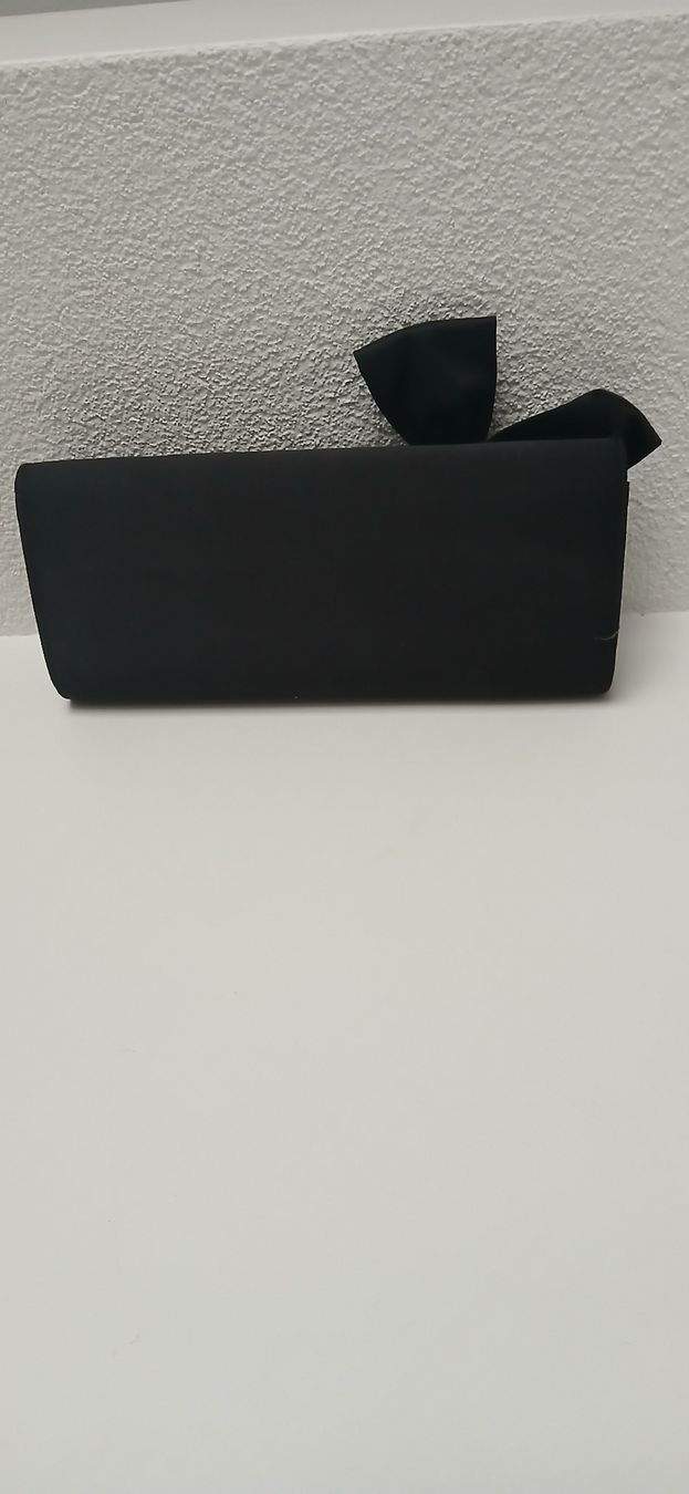 Taschen für Damen: Clutch mit Schmuckstein schwarz / Elegante Abendtasche – Neu (gemäss Beschreibung) aus Rupperswil von Nalli88 1