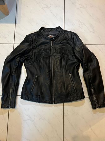Harley Davidson Echtleder Motorradjacke