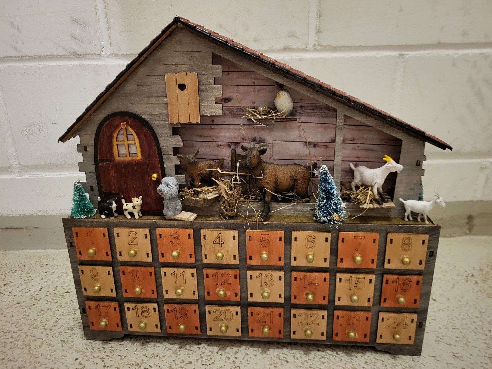 Calendari: Adventskalender Holz mit Licht  – Usato da Detligen venduto da sonne078