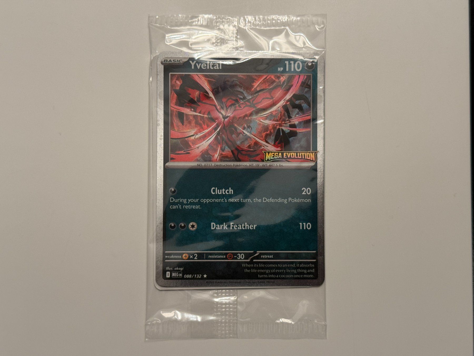 Pokémon Carte collezionabili: Yveltal [Stamped] #88 Pokemon Mega Evolution – Nuovo e nell'imballaggio originale da Zürich venduto da dren