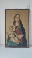 Dipinto Antico Madonna con Bambino