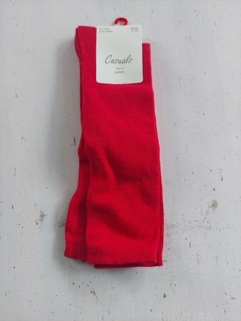 Casuals Kniestrümpfe 2er Pack Rot Grösse 27-30
