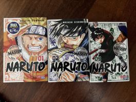 Naruto Manga - Massiv - Band 1-3