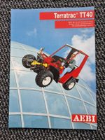 Original Prospekt Aebi Terratrac TT40