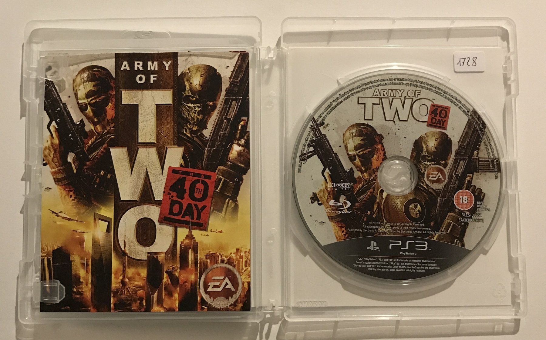 Giochi: PS3 - Army of Two: The 40th Day – Usato da Allschwil venduto da Bullach 1