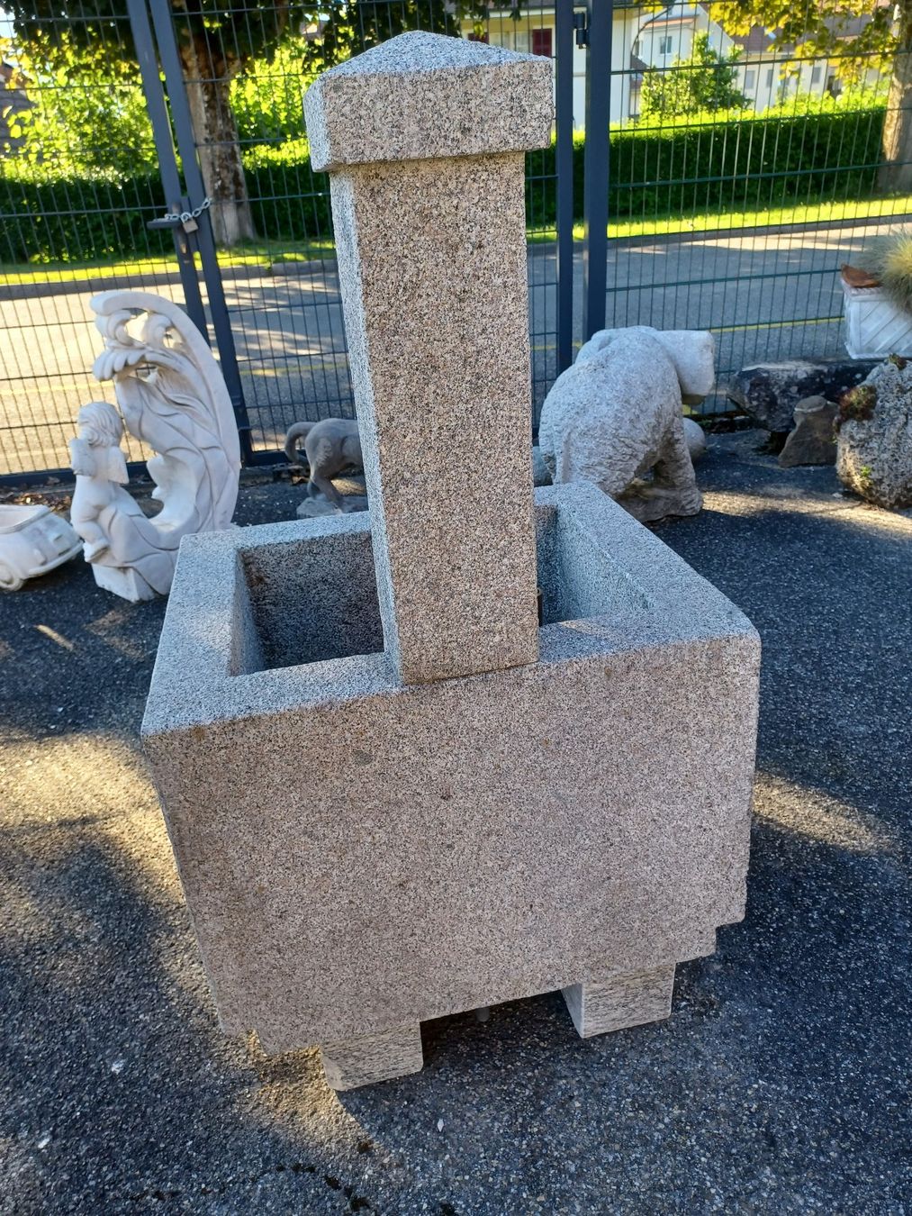 Stagni & Fontane ornamentali: Granit Brunnen – Nuovo (secondo la descrizione) da Wangen a.Aare venduto da Schneckenparadies 3