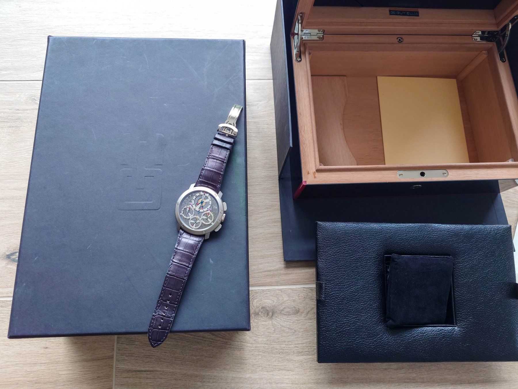 Rolex Uhren: Guy Ellia Jumbo Chrono OG RS 2388 – Neu (gemäss Beschreibung) aus Epalinges von Edelweiss51 8