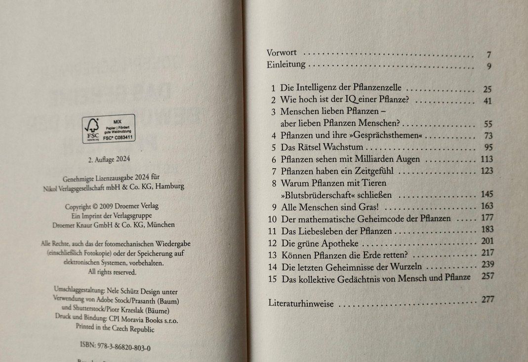 Libri: Das geheime Bewusstsein der Pflanzen, Joseph Scheppach – Nuovo (secondo la descrizione) da Basel venduto da MLIB09 2