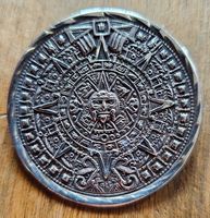 925 Silber Anhänger Aztekenkalender / Sonnenstein