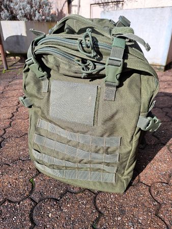Taktischer Rucksack, grün, 25l