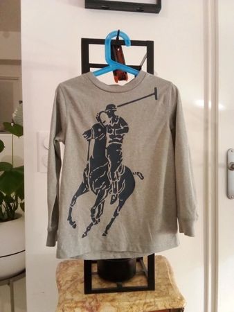 T-shirt manche longue Ralph Lauren Taille 6 ans