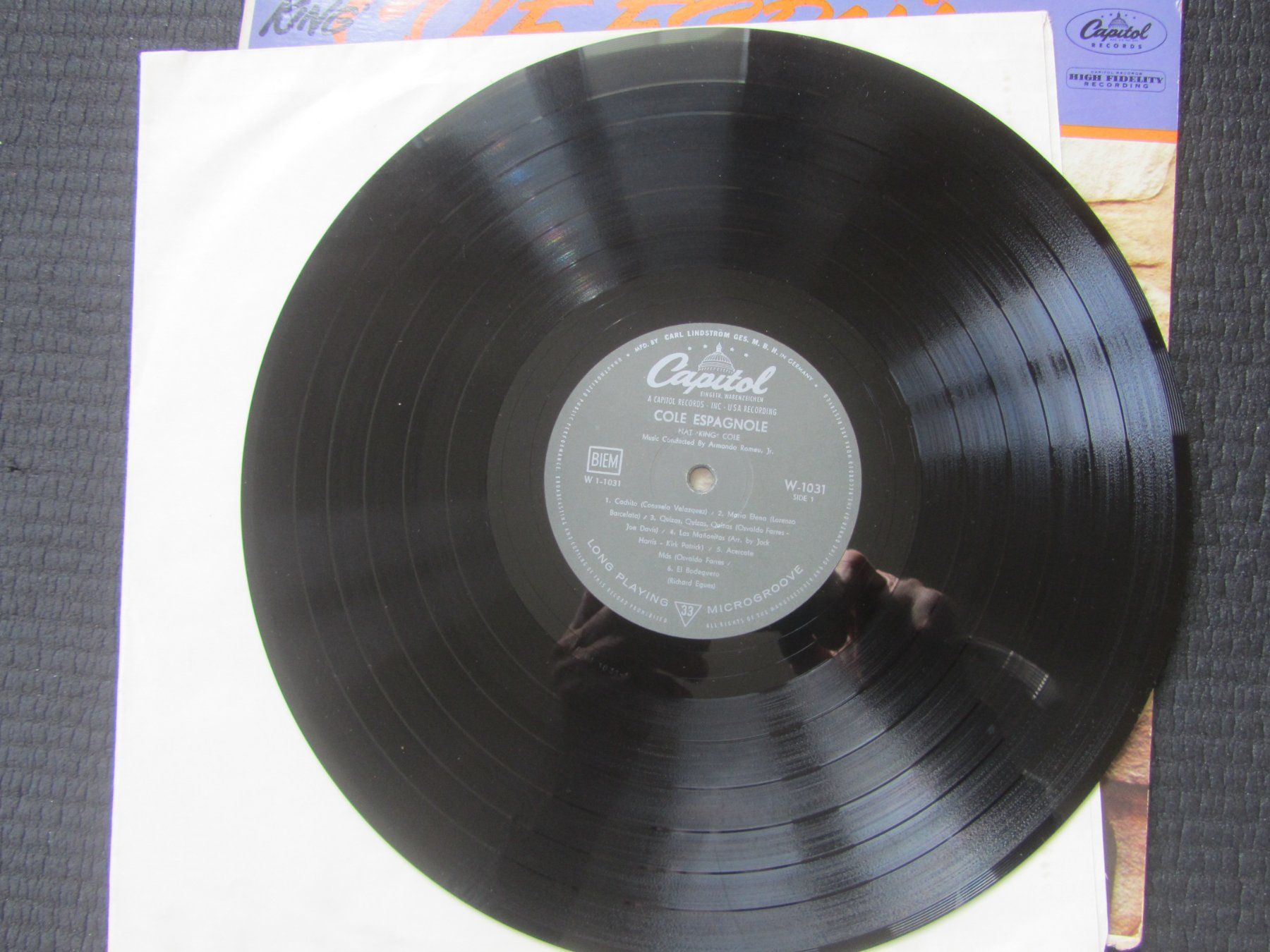 Dischi in vinile: Nat King Cole - Cole Espanol - Seltene LP             /cbl – Usato da Seengen venduto da mikelele 1