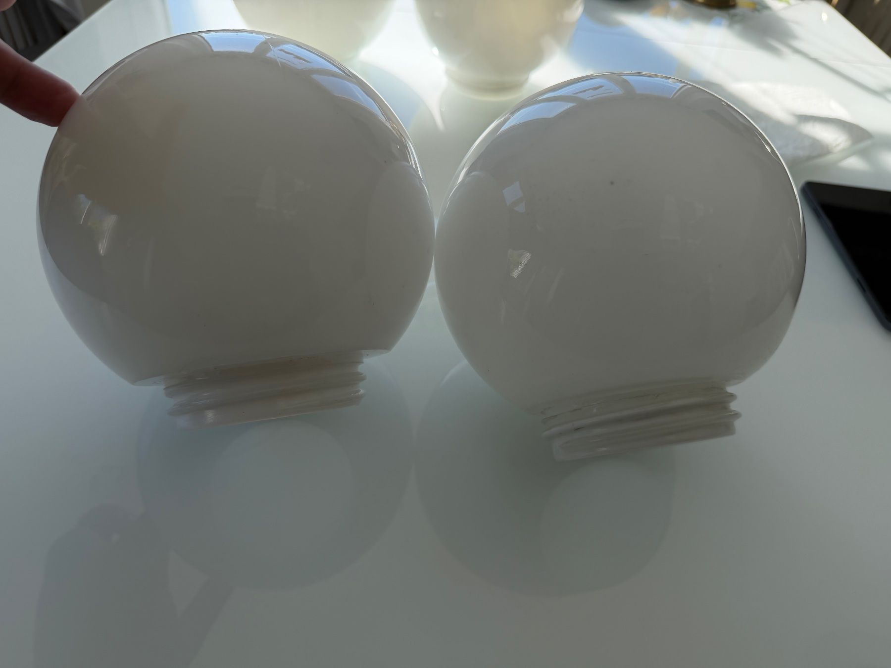 Bicchieri: 4 x antike Kugelglas Ersatzglas – Usato da Muhen venduto da Aquaduro