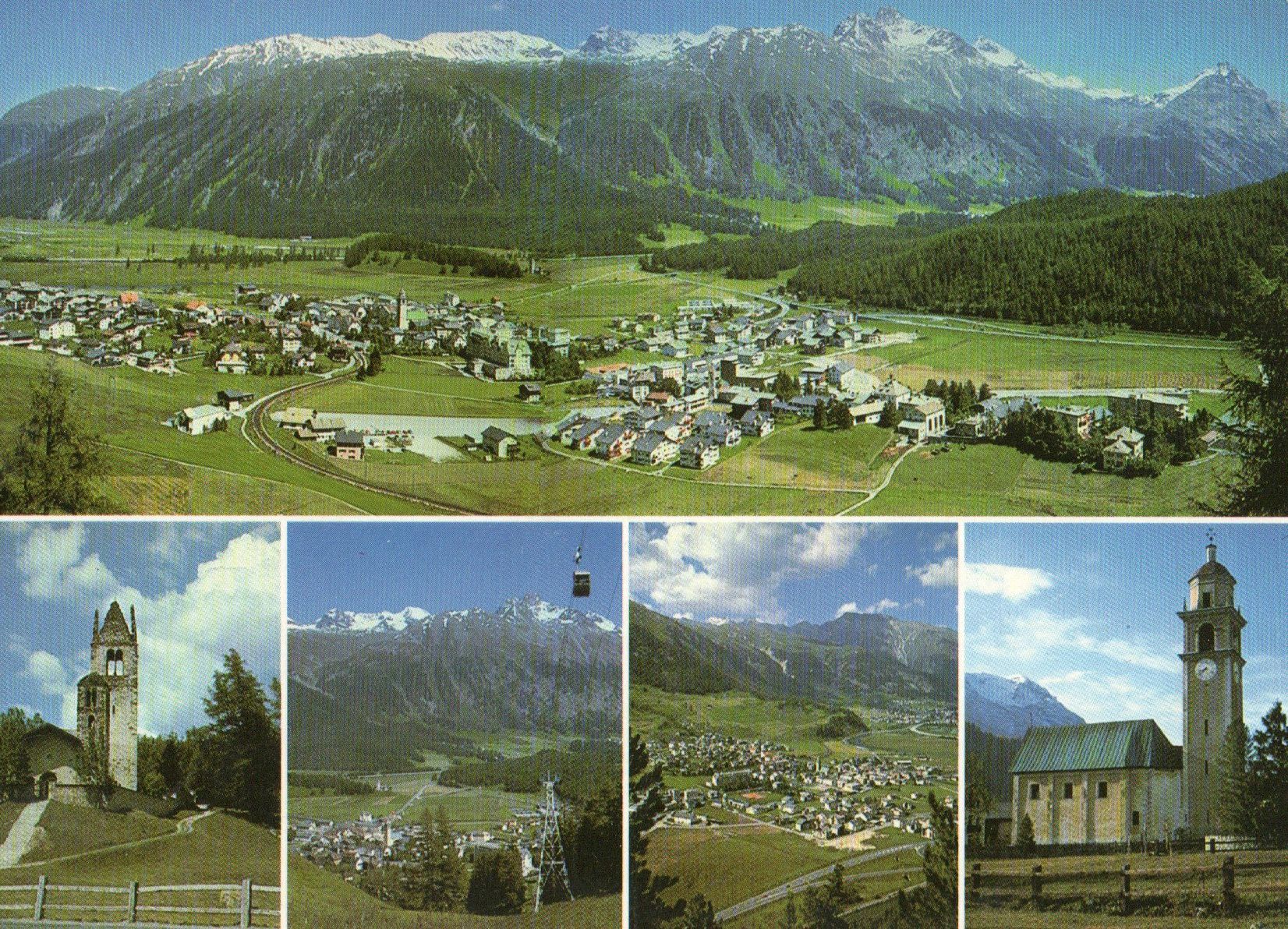 Cartoline postali: Celerina – Usato da Melano venduto da pisonsdro