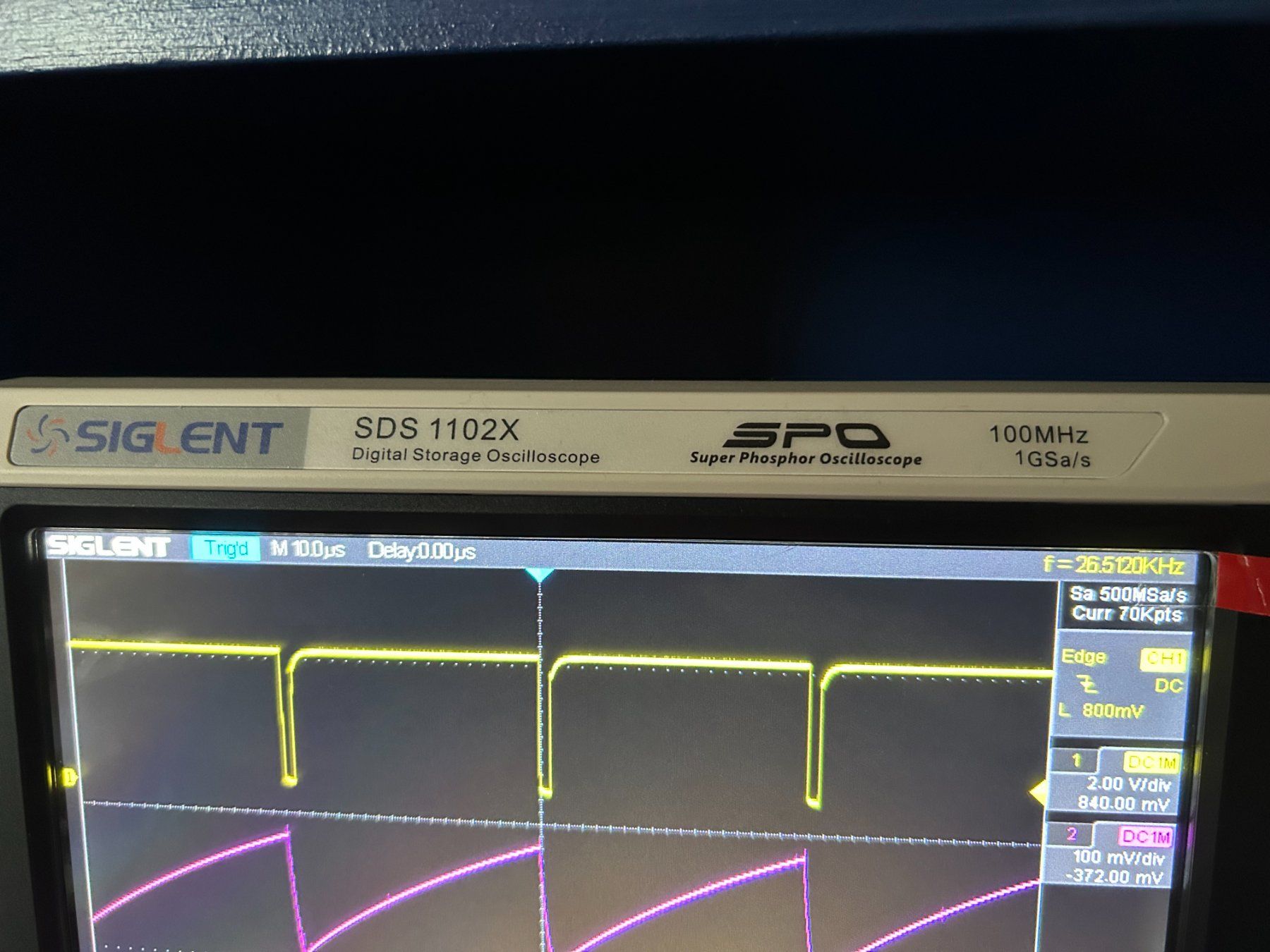 Misurare: SIGLENT SDS 1102X – Usato da Sils im Domleschg venduto da Mattangs 1