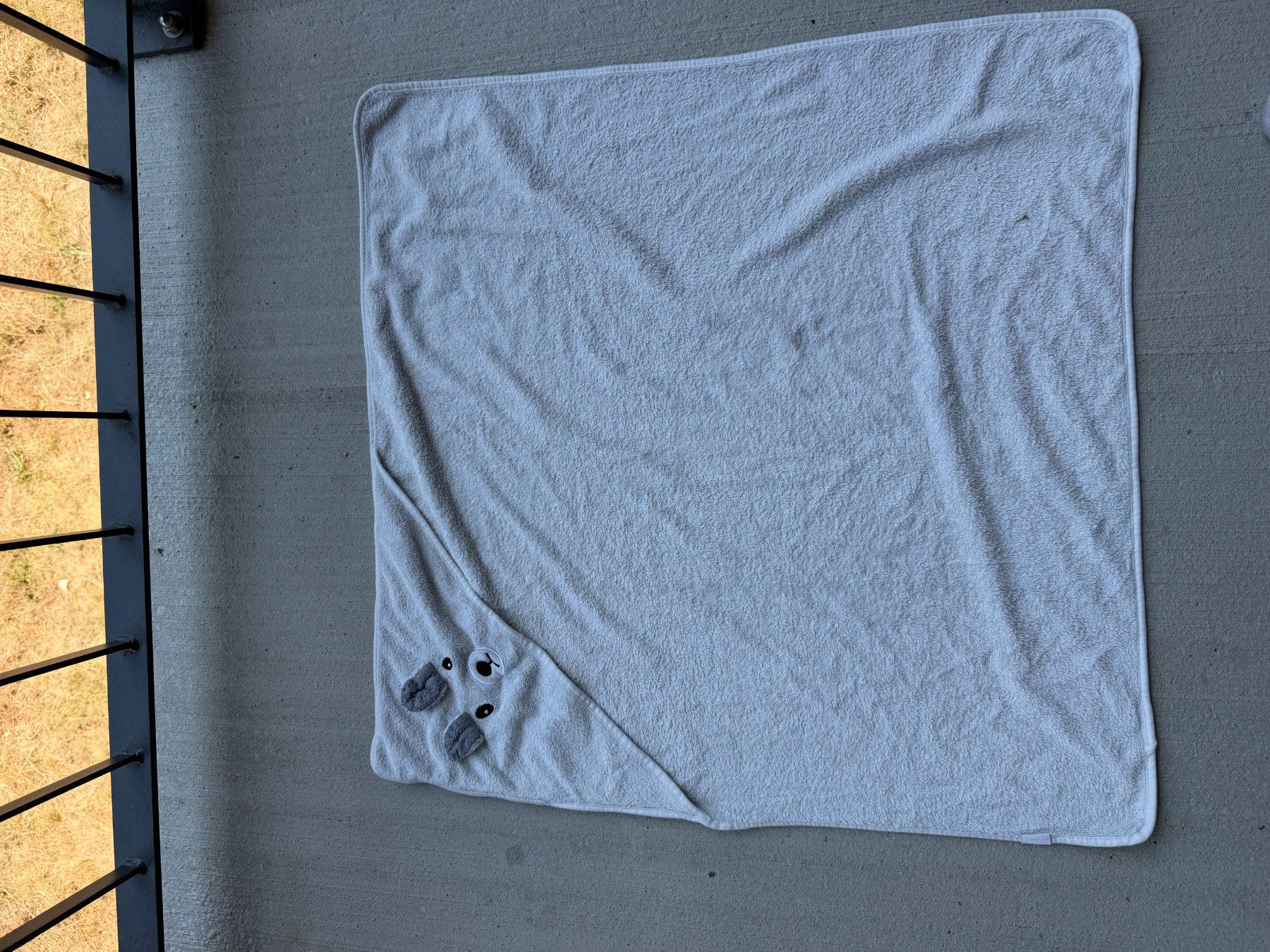Teli da bagno: Kinder Badetuch Frottee mit Kapuze – Usato da Riehen venduto da ann_76jw