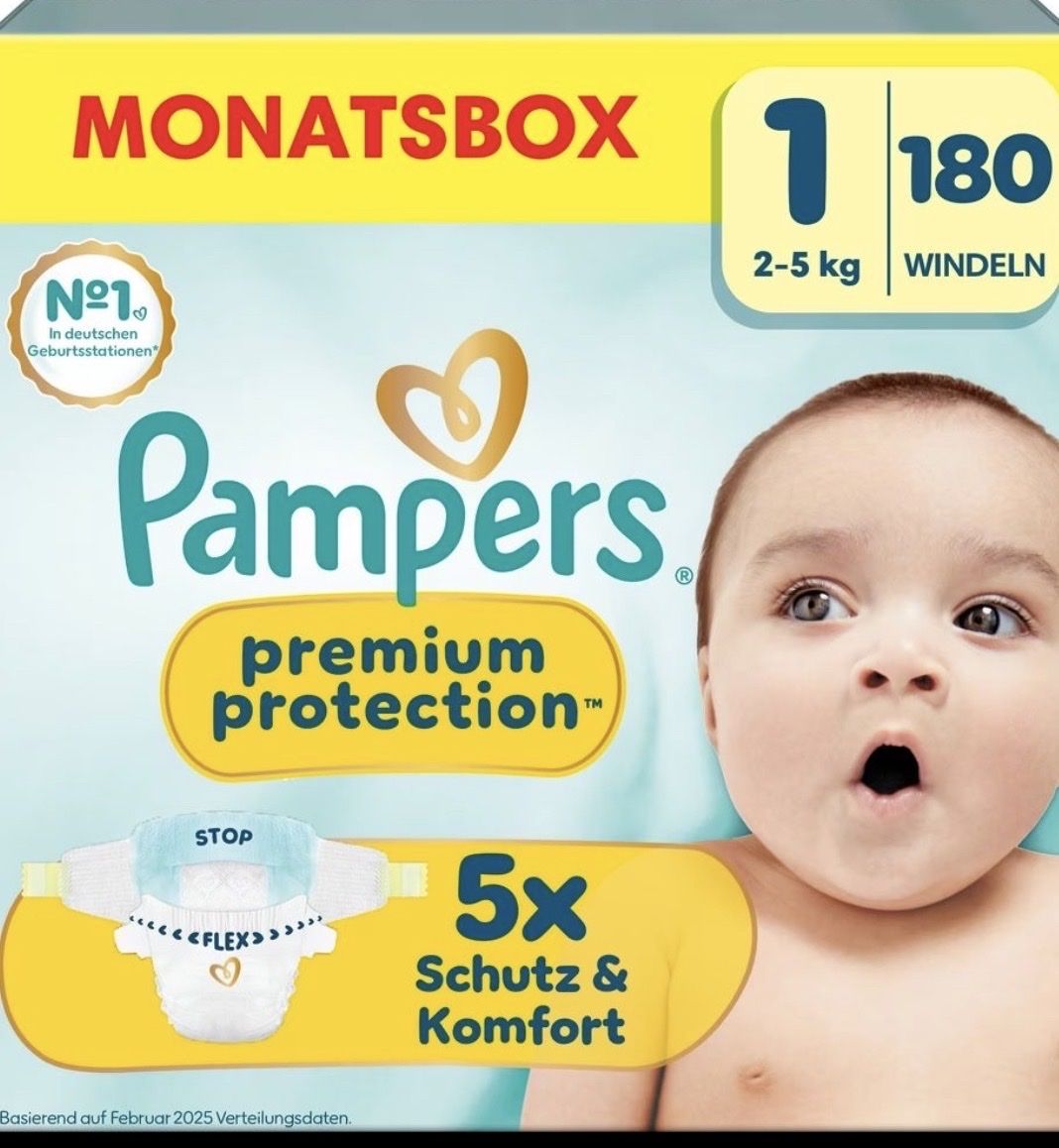Pampers Bacs à couches & couches: Pampers Premium Protection Gr.1 – Neuf avec emballage d'origine à Bern par marijukas 1