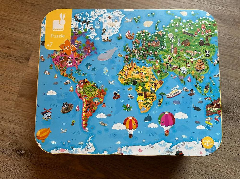 Puzzle: Puzzle Weltkarte 300 Teile – Usato da Thalheim an der Thur venduto da Iselisberger