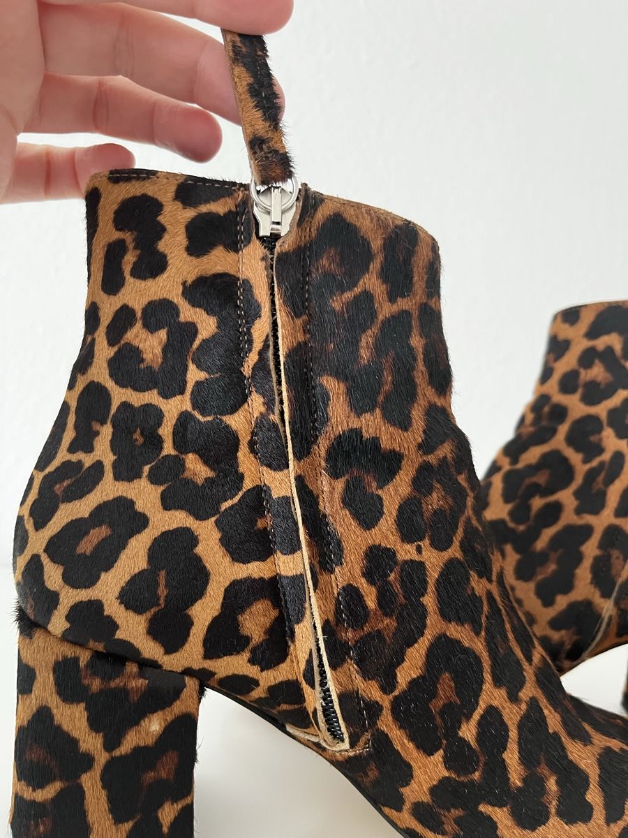 Zara Scarpe da donna: Zara Leopard Print Ankle Boots Gr. 38 – Usato da Olten venduto da hahnice99 3