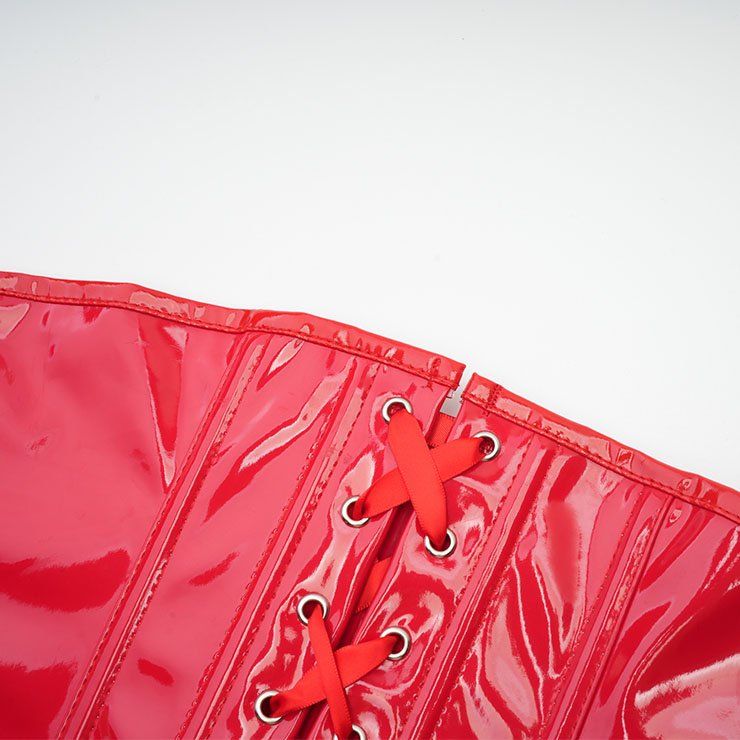 Altra biancheria intima: Gotik Lack Unterbrust Korsett in rot – Nuovo e nell'imballaggio originale da Beinwil am See venduto da yourfetishworld 5
