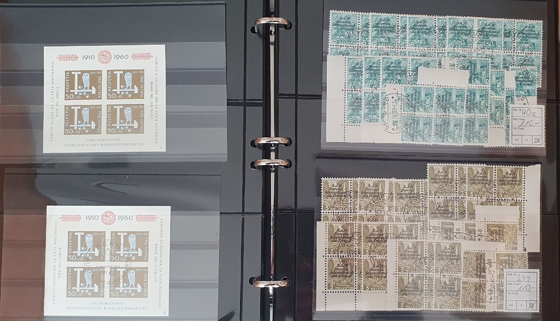 Alle Briefmarken: Album mit Briefmarken Schweiz – Gebraucht aus Kreuzlingen von Rschweiz1 2