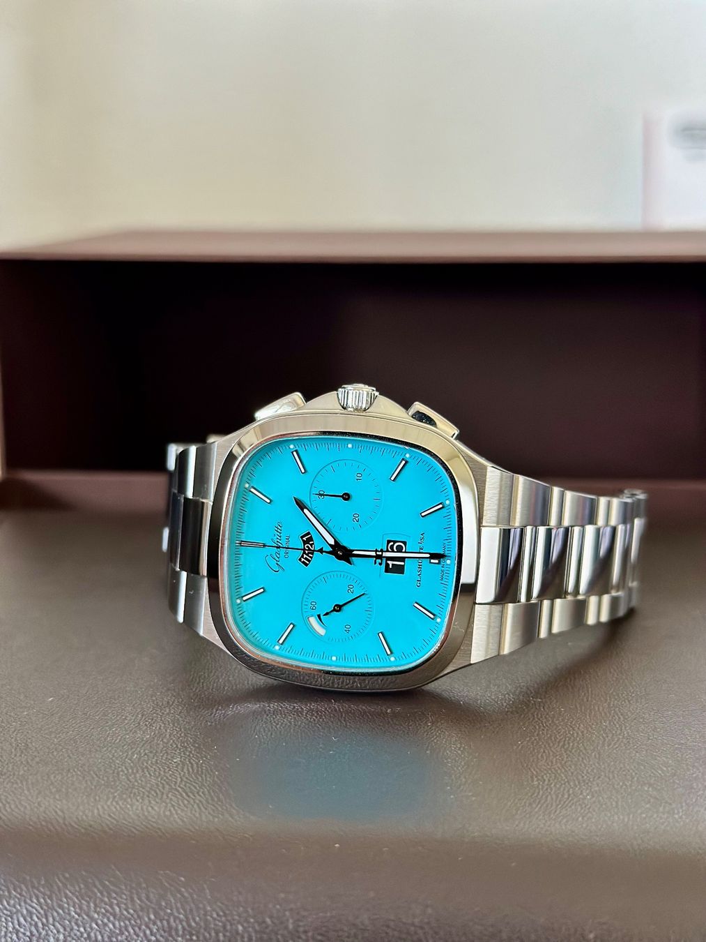Glashütte Orologi: Glashütte Original Seventies Chronographe Date Panorama – Usato da Botterens venduto da ale_7fm5