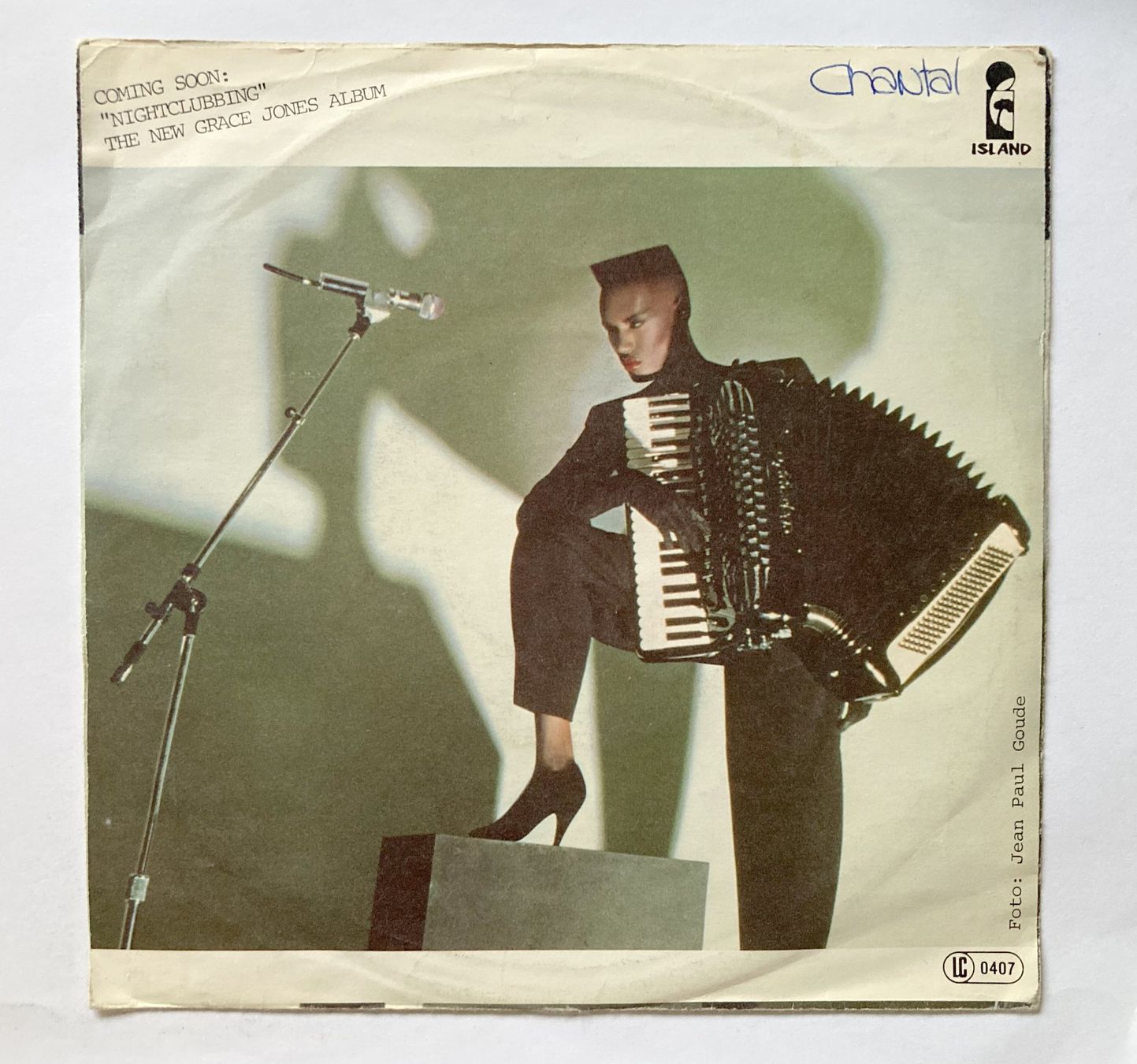 Dischi in vinile: GRACE JONES - I'VE SEEN THAT FACE BEFORE – Usato da Bottens venduto da hotter-than-hell 1