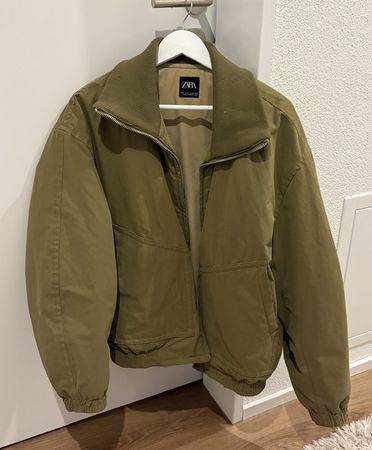 Zara Bomberjacke Khaki Gr. M Neuwertig F/W 2023